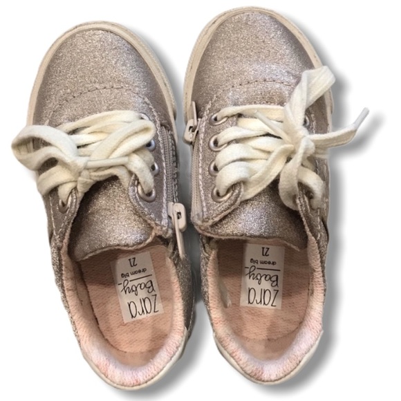 Zara Baby Glitter Sneakers